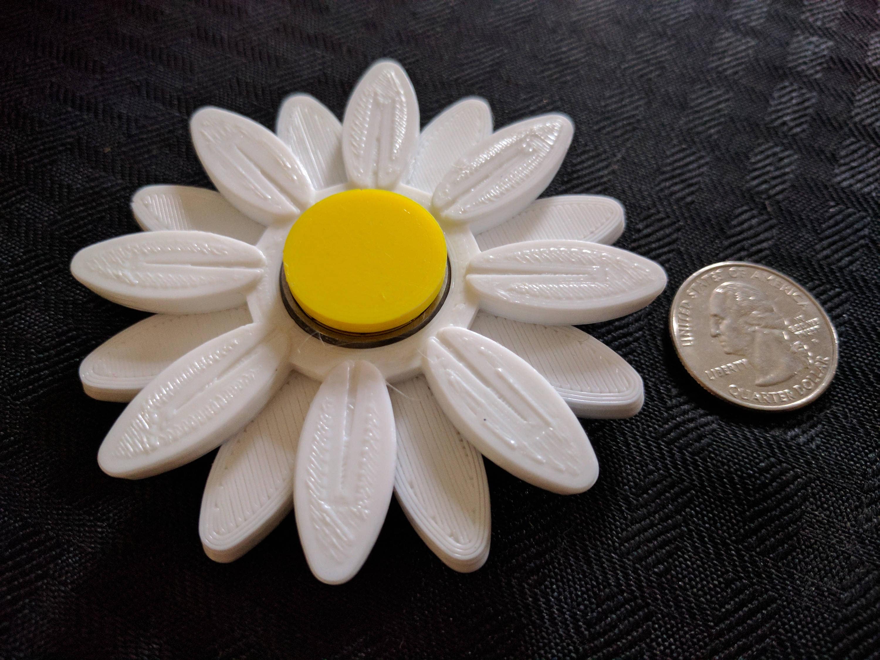Mini Girly Girl Flower Fidget Spinner Focus - Sweden