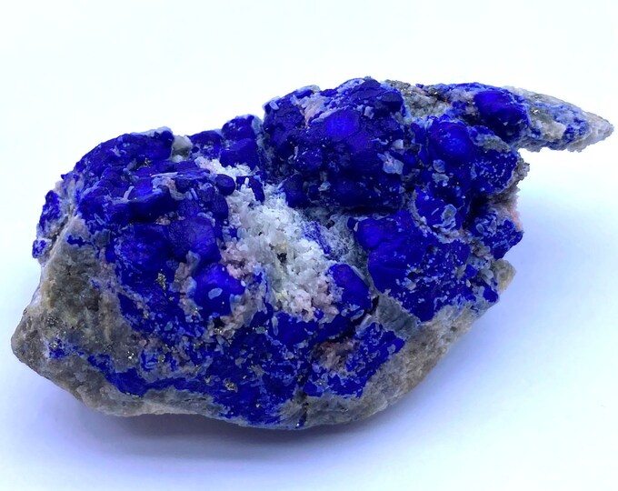 185 Grams Beautiful Blue Lapis Lazurite On Matrix Specimen From Badakhshan Afghanistan