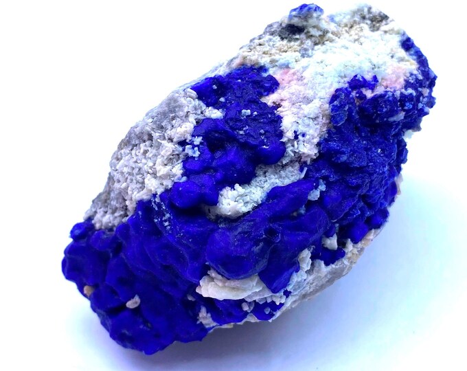 360 Grams Beautiful Lapis Lazurite On Matrix Specimen From Badakhshan Afghanistan