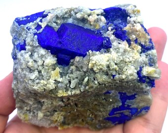 597 Grams Beautiful Blue Lapis Lazurite On Matrix Specimen-Lazurite Specimen-Lapis Specimen-Lapis Lazurite Stone-Lazurite Gemstone-Gemstone