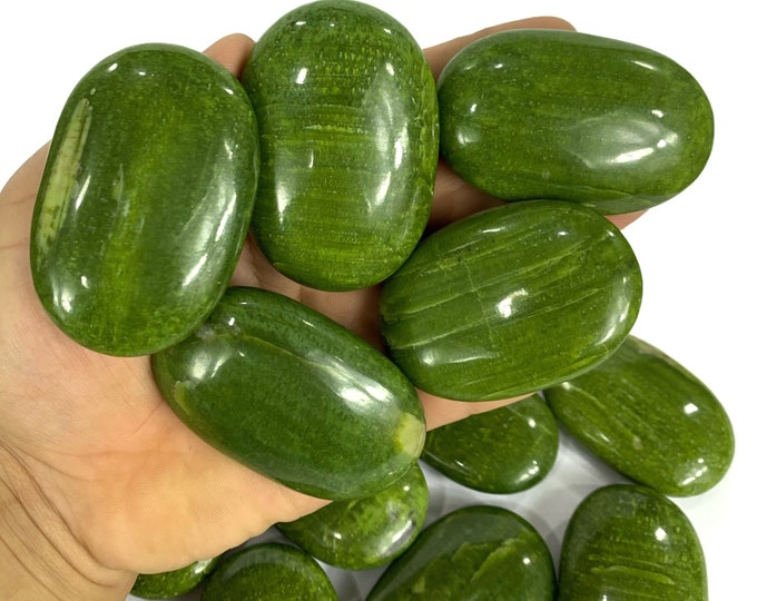 Best Quality Green Tremolite Palmstones, Green Tremolite, Tremolite Palmstones, Tremolite Palms, Green Tremolite, Tremolite, Tremolite Palms