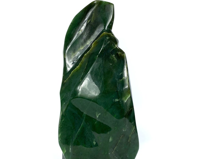 2265g Large Best Quality Green Nephrite Jade Free Form, Nephrite Jade Free Form, Nephrite Jade Display, Nephrite, Nephrite Jade, Jade Stone