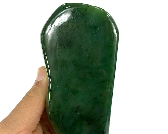 650g Best Quality Green Nephrite Jade Free Form, Nephrite Jade Free Form, Nephrite Jade Display, Nephrite, Nephrite Jade, Jade Stone