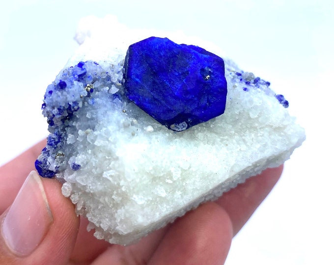 158 Grams Beautiful Blue Lapis Lazurite On Matrix Specimen-Lazurite Specimen-Lapis Specimen-Lapis Lazurite Stone-Lazurite Gemstone-Gemstone