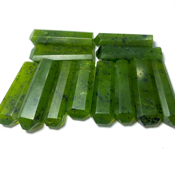 Beautiful Green Idocrase Crystals For Pendants, Idocrase, Idocrase Stone, Idocrase Crystals, Idocrase Pendants, Green Idocrase 70 Grams