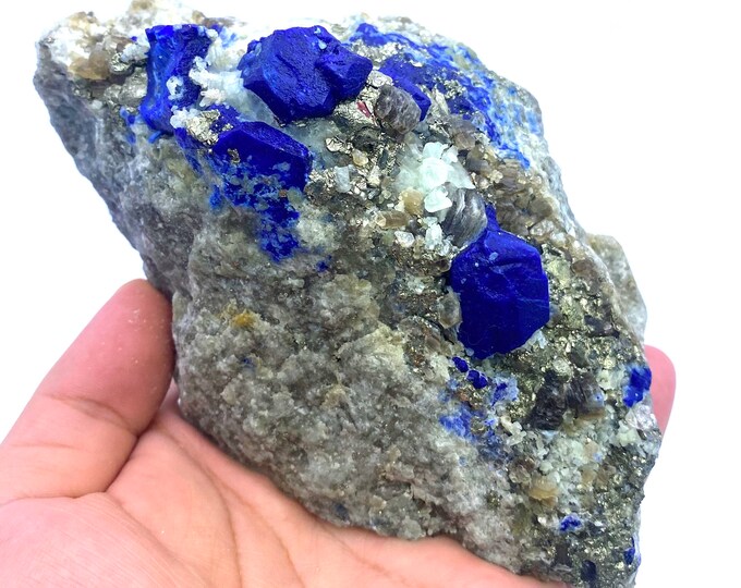 1295 Grams Beautiful Blue Lapis Lazurite On Matrix Specimen-Lazurite Specimen-Lapis Specimen-Lapis Lazurite Stone-Lazurite Gemstone-Gemstone