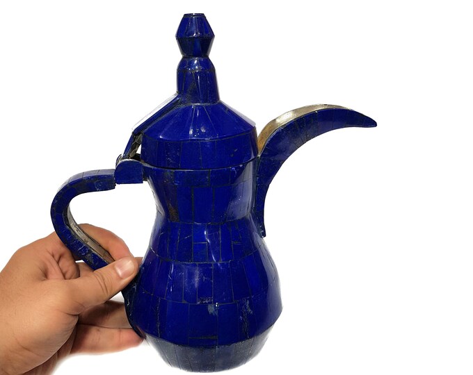 Lapis Lazuli Hand Made Tea Pot