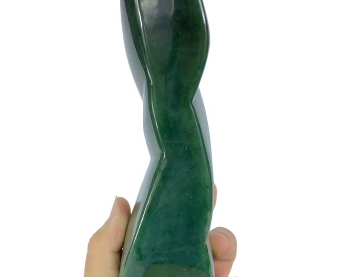 880g Best Quality Green Nephrite Jade Free Form, Nephrite Jade Free Form, Nephrite Jade Display, Nephrite, Nephrite Jade, Jade Free Form