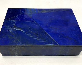 Top Grade Beautiful Lapis Lazuli Box Hand Made