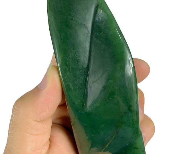 290g Best Quality Green Nephrite Jade Free Form, Nephrite Jade Free Form, Nephrite Jade Display, Nephrite, Nephrite Jade, Jade Free Form