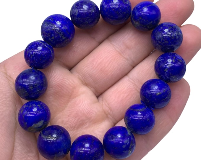Top Quality Lapis Lazuli Beads Bracelet, Lapis Stone, Lapis Bracelets, Healing Stonne, Beads Bracelets, Lapis Bracelet Stone