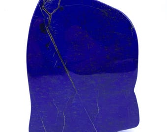 Polished Lapis Lazuli Free Form Piece: Royal Blue Stone (1.5 Kg)