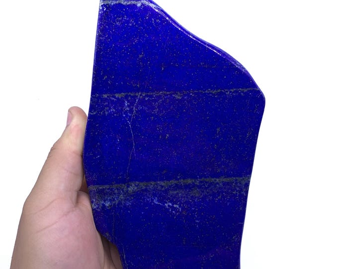 Great Quality Lapis Lazuli Royal Blue Free Form Piece, Lapis Lazuli Free Form, Lapis Lazuli, Lapis Free Form, Royal Blue Lapis Lazuli 680g