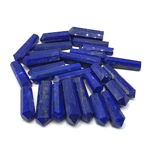 Lapis Lazuli Crystals - Afghanistan Origin, 25 Pieces