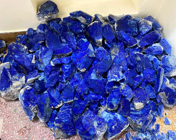 5 Kg Best Quality Blue Lapis Lazuli Mine 4 Madani From Afghanistan