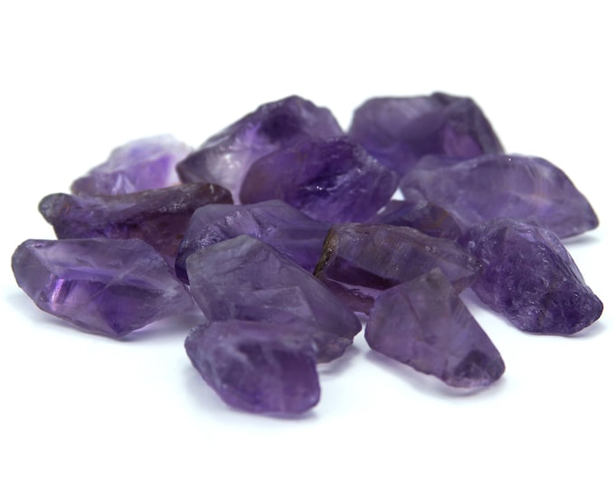Purple Color Natural Raw Amethyst 138 Grams
