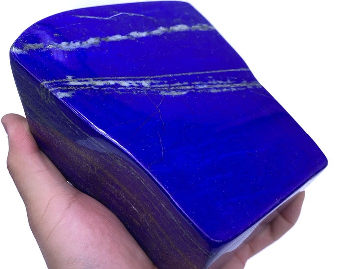 A+++Top Quality Lapis Lazuli Royal Blue Free Form Piece, Lapis Lazuli Free Form, Lapis Lazuli, Lapis Free Form, Royal Blue Stone 2.4Kg