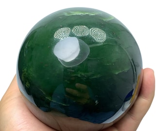 1.89 Kg Top Quality Dark Green Nephrite Jade Sphere, Nephrite Jade Sphere, Nephrite Jade Ball, Nephrite Crystal Sphere, Nephrite Jade Stone