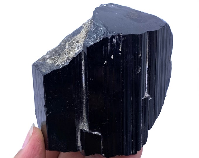 710g Lustrous Black Tourmaline Big Crystal, Tourmaline Crystal, Black Tourmaline, Black Tourmaline Crystal, Black Tourmaline, Tourmaline