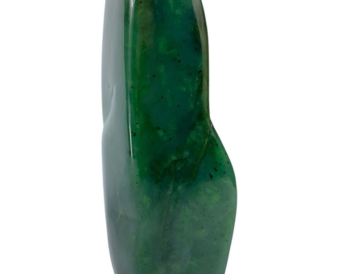 540g Best Quality Green Nephrite Jade Free Form, Nephrite Jade Free Form, Nephrite Jade Display, Nephrite, Nephrite Jade, Jade Free Form