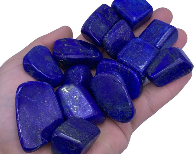 365g Best Quality Mine 4 Tumbles, Lapis Blue Tumbles, Lapis Lazuli Tumbles, Lapis Blue Tumbles, Blue Lapis Tumbles, Lapis Lazuli, Lapis