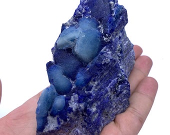 520g Best Quality Fluorescent Afghanite Crystal Specimen, Afghanite Crystal Specimen, Afghanite Crystal, Afghanite Specimen, Afghanite