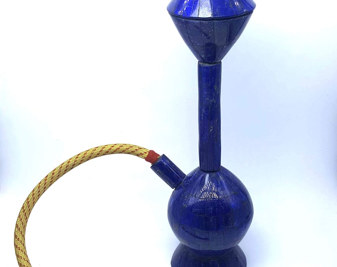 Lapis Lazuli Hookah 13 x 11 Inches