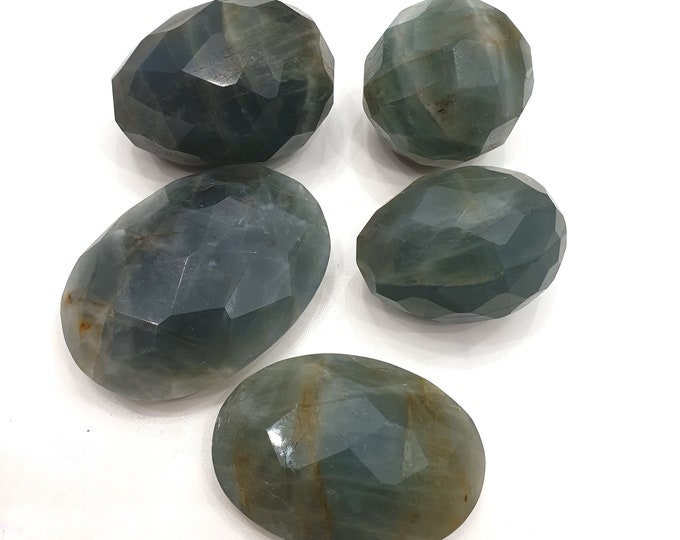 425 Grams Best Quality Green Color Faceted Aquamarine From Afghanistan
