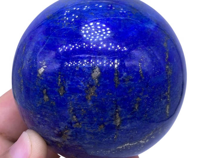 665g Best Quality Lapis Lazuli Madani Sphere, Lapis Lazuli, Lapis Lazuli Sphere, Lapis Sphere, Lapis Lazuli Ball, Lapis Ball, Lapis Lazuli
