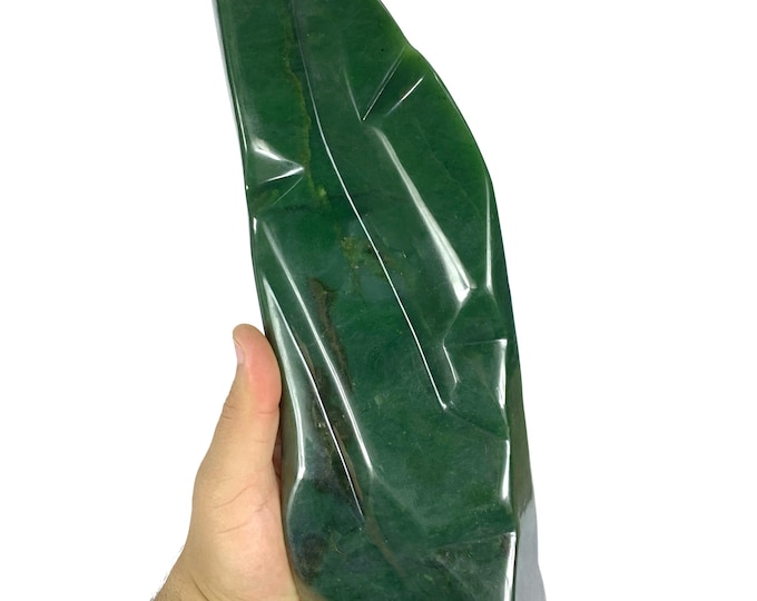 4.91 lbs AAA Top Quality Green Nephrite Jade Free Form, Nephrite Jade Free Form, Jade Free Form, Nephrite Free Form, Nephrite Jade, Nephrite