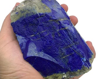 855g Raw Lapis Lazuli: Royal Blue Madani, Afghanistan