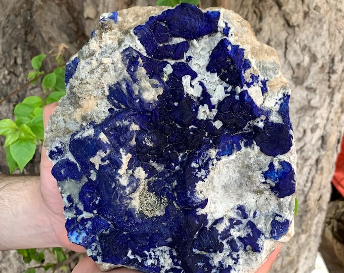 5.7 Kg Blue Lapis Lazurite On Matrix Specimen, Lapis Lazurite, Lazurite Specimen, Azurite On Matrix, Lapis Lazurite Specimen,Lapis Azurite