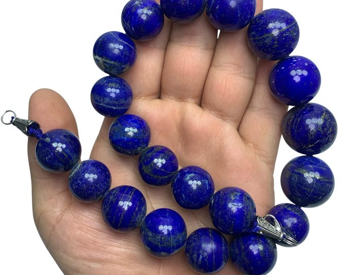 Top Quality Blue Color Lapis Lazuli Beads Strand, Blue Lapis Lazuli, Lapis Strand, Beads Strand, Lapis Lazuli Strand Stone