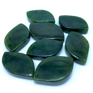 Green Nephrite Jade Pendants: Afghanistan Gemstone Set