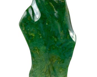 AAA Green Nephrite Jade Free Form - 1.67 Kg Polished Gemstone