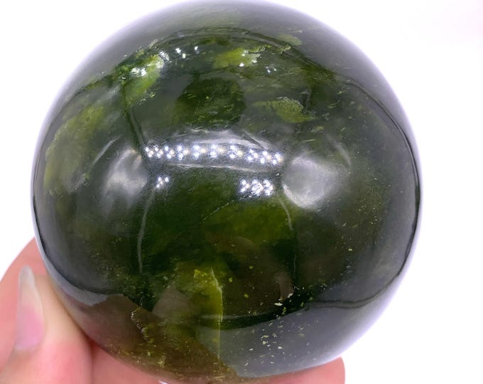 Beautiful Green Jade Sphere, Shah Maqsood Jade Sphere, ade Ball, Shah Maqsood Crystal Sphere, Green Jade Ball