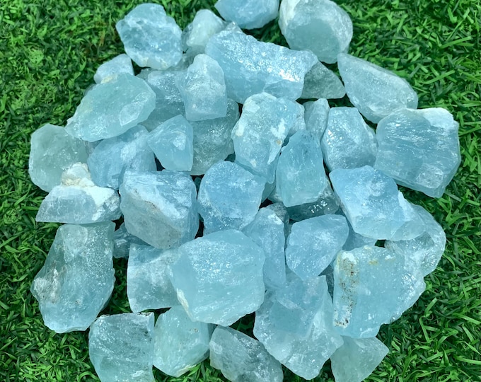 400g Best Quality Natural Rough Sky Blue Aquamarine, Natural Aquamarine, Raw Aquamarine, Rough Aquamarine, Aquamarine Crystals, Aquamarine