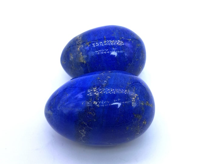 500 Grams Best Quality Lapis Lazuli 2 Pieces Eggs