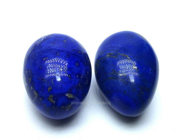 Lapis Lazuli Beautiful Top Quality A+++ Grade Hand Made 298 Grams 2 Eggs