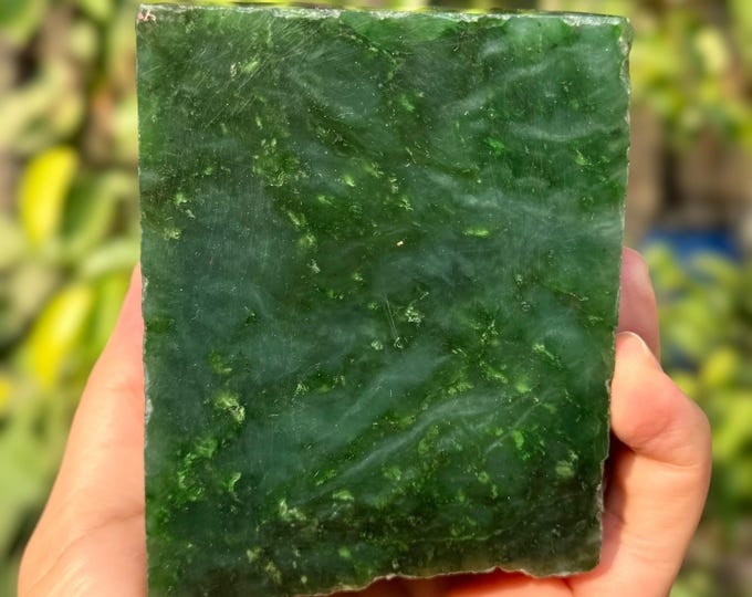 1.76 Kg Best Quality Green Color Nephrite Jade Cube, Jade Stone, Jade Cube, Nephrite Jade, Nephrite Cube, Nephrite Jade Cubic, Green Jade