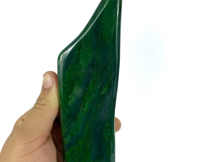 Best Parrot Green Nephrite Jade Free Form, Nephrite Jade Free Form, Nephrite Jade Display, Nephrite, Nephrite Jade, Jade Stone, Jade, 593g