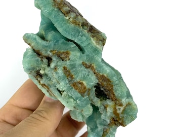 Blue Smithsonite Specimen: 578g Mineral Stone from Afghanistan