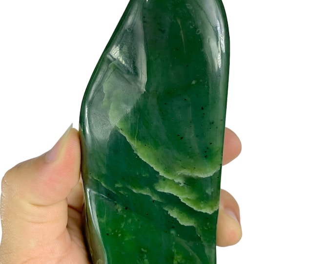 480g Great Quality Green Nephrite Jade Free Form, Nephrite Jade Free Form, Nephrite Jade Display, Nephrite, Nephrite Jade, Jade Free Form