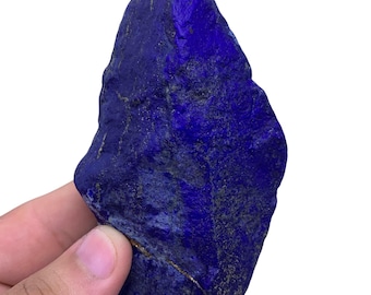 Raw Lapis Lazuli Stone: 300g Rough Afghan Gemstone