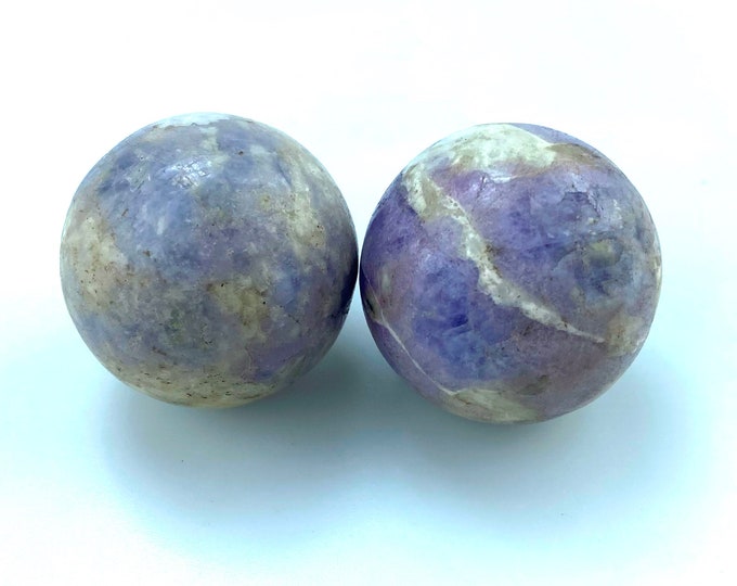 Beautiful Pink Hackmanite Spheres, Hackmanite Spheres, Hackmanite Crystals,Hackmanite Stone, 44x45mm