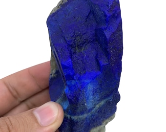 298g Raw Lapis Lazuli: Royal Blue Madani, Afghanistan