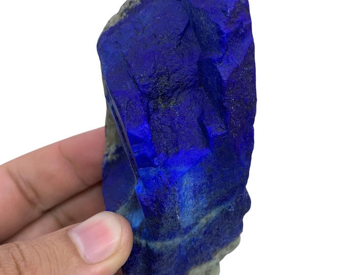 298g Top Quality Lapis Lazuli Mine 4/Lapis/Raw Lapis Lazuli/Rough Lapis Lazuli/Natural Lapis Lazuli/Lapis Madani 4, Royal Blue Lapis Lazuli