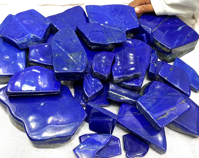 30 Kg Lapis Lazuli Top AAA Grade Quality Polished Freeforms/Tumbled/Polished/Freeforms