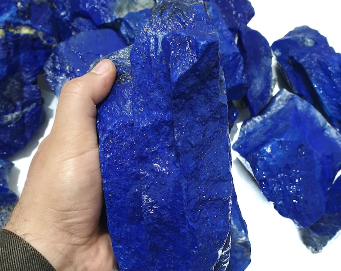 100% Natural Blue Lapis Lazuli Raw Pieces Afghanistan 15000 Grams