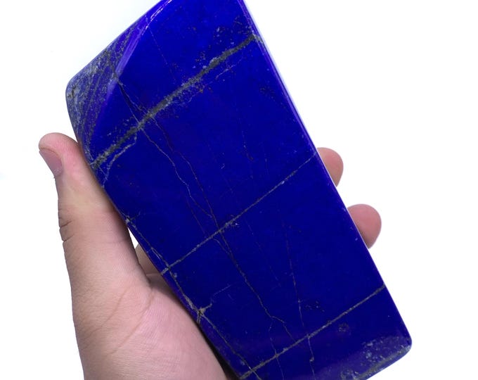 Great Quality  Lapis Lazuli Royal Blue Free Form Piece, Lapis Lazuli Free Form, Lapis Lazuli, Lapis Free Form, Royal Blue Stone